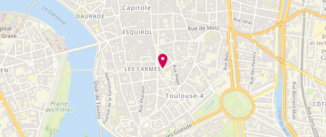 Plan de Acanthe, 6 Rue du Canard, 31000 Toulouse