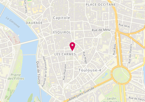 Plan de Les Dessous Chics, 29 Rue du Languedoc, 31000 Toulouse