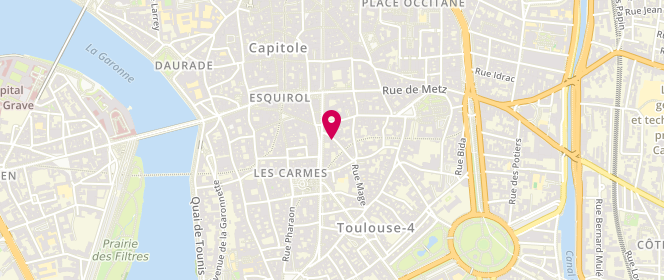 Plan de Rendez-Vous Store - Rdv, 2 Rue Bouquières, 31000 Toulouse