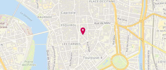 Plan de Arpet, 15 Rue Bouquières, 31000 Toulouse