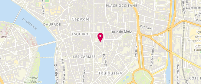 Plan de L'Iconoclaste, 17 Rue Croix Baragnon, 31000 Toulouse
