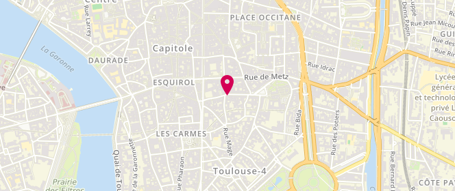 Plan de L'Espion, 21 Rue Croix Baragnon, 31000 Toulouse
