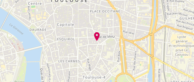Plan de Sortilege, 7 Rue Boulbonne, 31000 Toulouse
