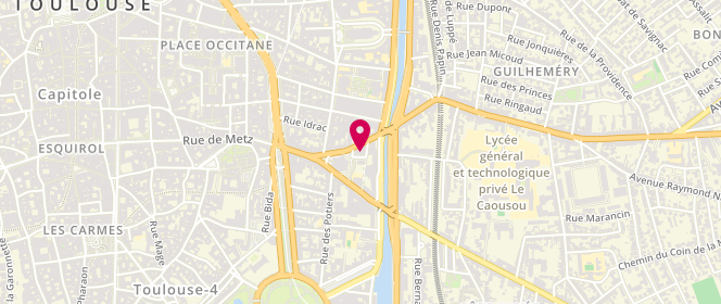 Plan de Cymbeline Paris, 3 Rue de la Charité, 31000 Toulouse