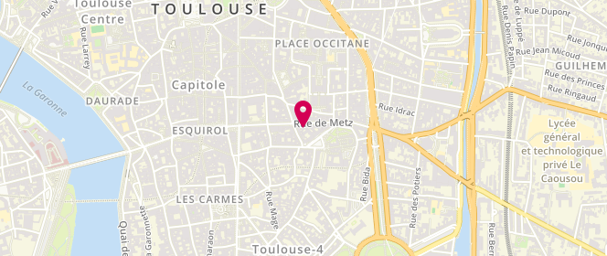 Plan de La Maison de l'Homme, 46 Rue de Metz, 31000 Toulouse