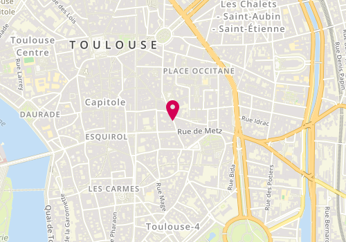 Plan de Boutique Devernois, 27 Rue Boulbonne, 31000 Toulouse