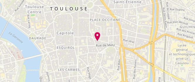 Plan de Au Bonheur des Dames, 8 rue d'Astorg, 31000 Toulouse