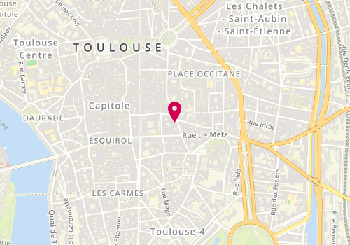 Plan de Le Slip Français, 31 Rue Boulbonne, 31000 Toulouse