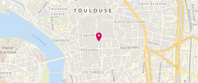 Plan de Carhartt WIP Store Toulouse, 56 Rue des Tourneurs, 31000 Toulouse