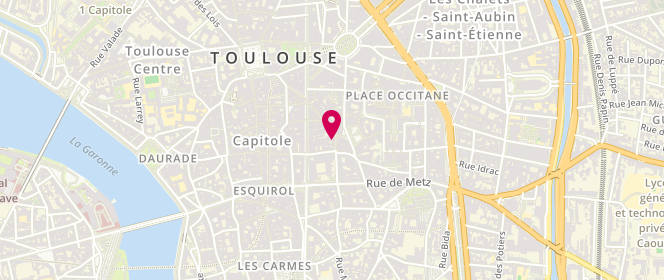 Plan de One Step Toulouse, 19 Rue des Arts, 31000 Toulouse