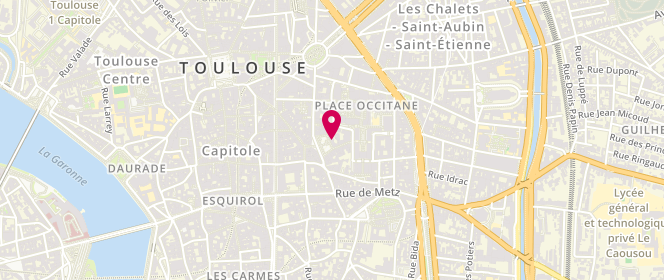 Plan de Des Petits Hauts, 19 place Saint-Georges, 31000 Toulouse