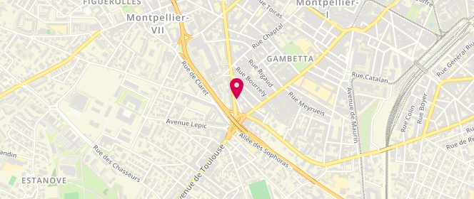 Plan de Pro Rider 34, 7 Rue Raoux, 34000 Montpellier