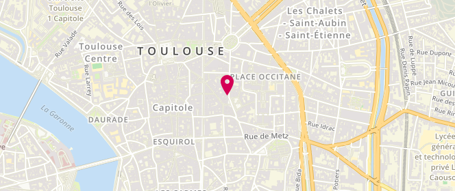 Plan de The Kooples, 1 Rue Saint-Antoine du T, 31000 Toulouse