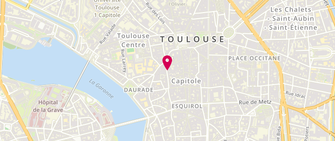 Plan de Excklusive, 20 Rue Sainte-Ursule, 31000 Toulouse