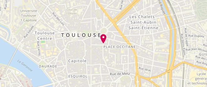 Plan de ZAPA Toulouse, 20 Rue Saint-Antoine du T, 31000 Toulouse