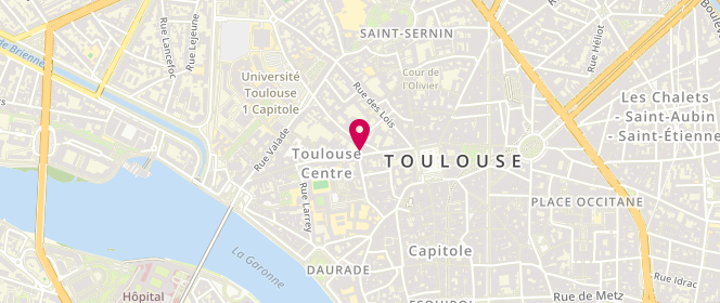 Plan de Zest Toulouse, 68 Rue Pargaminières, 31000 Toulouse