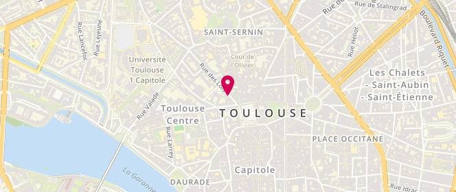 Plan de Chateigne, 7 Rue des Lois, 31000 Toulouse