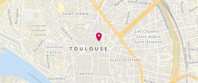Plan de Armand Thiery, et 34 
32 Rue d'Alsace Lorraine, 31000 Toulouse