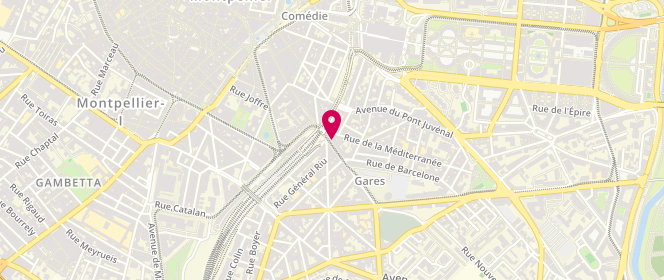 Plan de Attitude de Malade, 3 Rue du Pont de Lattes, 34000 Montpellier