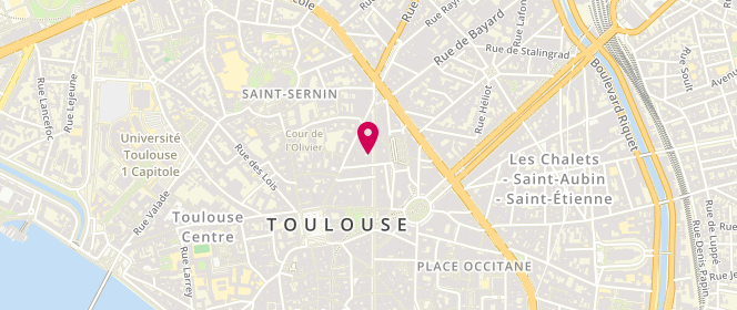 Plan de Tbs, 61 Rue d'Alsace Lorraine, 31000 Toulouse
