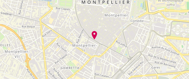 Plan de Shilton, 35 Boulevard du Jeu de Paume, 34000 Montpellier