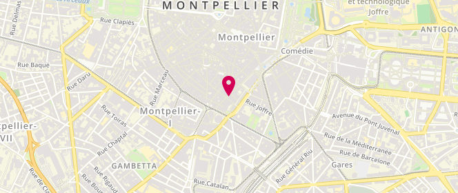 Plan de Dyna Style, 15 Rue des Étuves, 34000 Montpellier