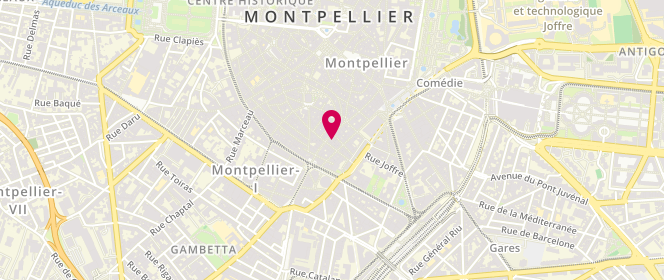 Plan de Monsieur Tshirt, 41 Grand Rue Jean Moulin, 34000 Montpellier
