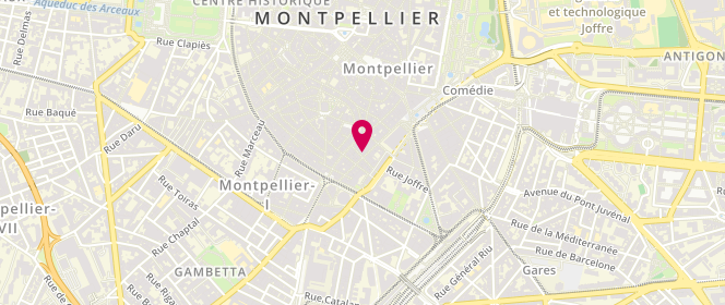 Plan de Damart, 20 Rue des Étuves, 34000 Montpellier