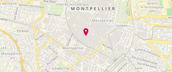 Plan de Acoté Outlet, 14 Rue du Petit Saint-Jean, 34000 Montpellier