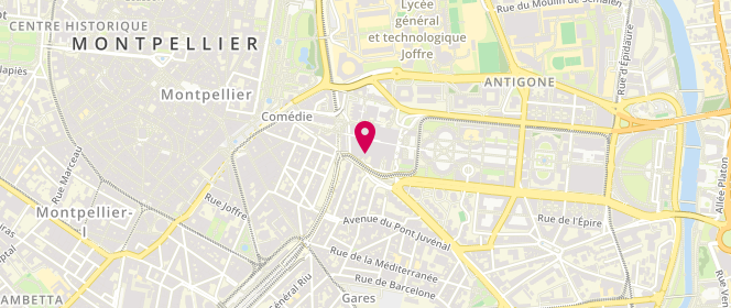 Plan de C&A France, 1 Rue des Pertuisanes, 34000 Montpellier