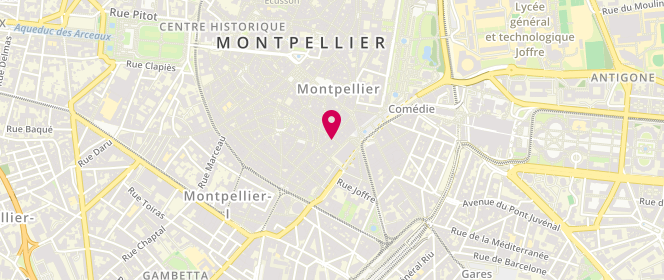 Plan de Du Pareil au même, 19 Grand Rue Jean Moulin, 34000 Montpellier