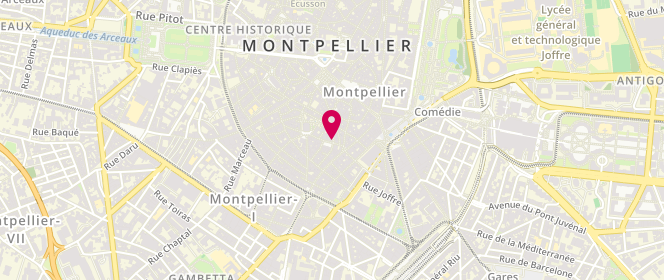 Plan de Lilou Plaisir, 9 place Saint-Côme, 34000 Montpellier