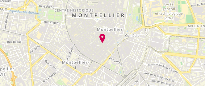 Plan de INDIES, 28 Rue de l'Argenterie, 34000 Montpellier