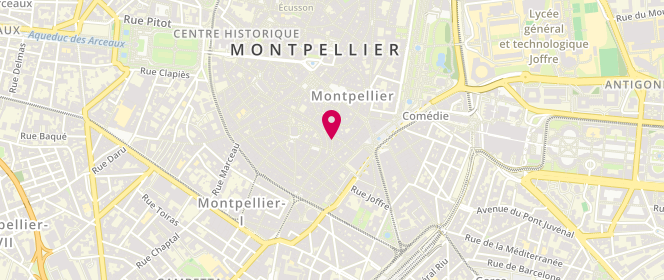 Plan de Bellaway, 28 Rue de l'Argenterie, 34000 Montpellier