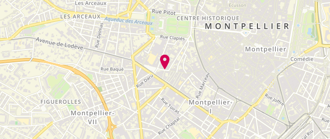 Plan de Royal Courreau, 52 Rue Faubourg du Courreau, 34000 Montpellier