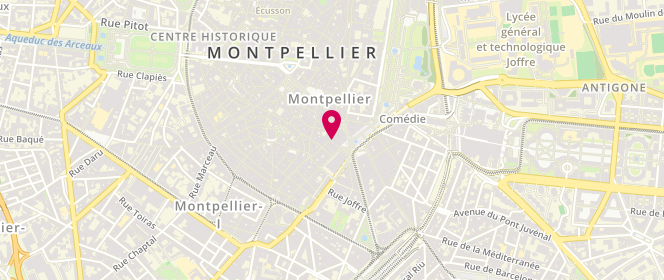 Plan de Princesse Tam Tam, 11 Grand Rue Jean Moulin, 34000 Montpellier