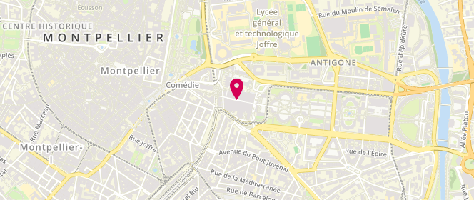 Plan de IKKS, 1 Rue des Pertuisanes #319, 34000 Montpellier