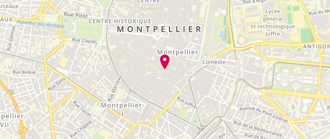 Plan de Sweet Pants, 19 Rue de l'Ancien Courrier, 34000 Montpellier