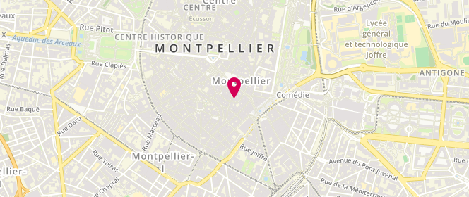 Plan de Les 3 L, 8 Rue de la Croix d'Or, 34000 Montpellier