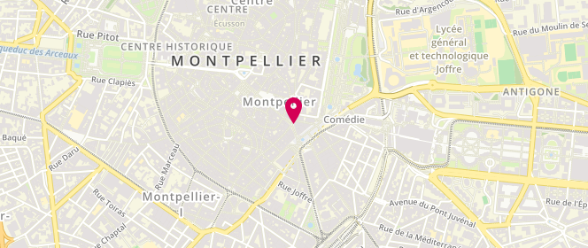 Plan de Etam Lingerie, 25 Rue de la Loge, 34000 Montpellier