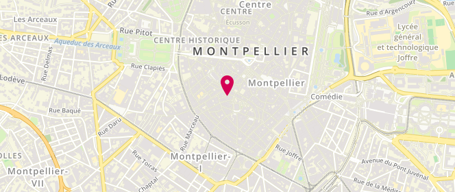 Plan de Alternative, 1 Rue des Gagne Petit, 34000 Montpellier