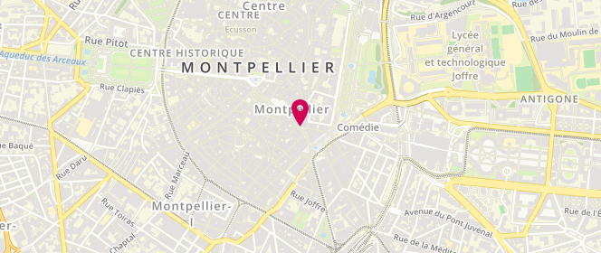 Plan de Boutique KOOKAÏ, 21 Rue de la Loge, 34000 Montpellier