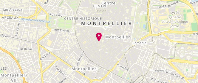 Plan de Boutique Cachou Montpellier, 4 Rue des Soeurs Noires, 34000 Montpellier