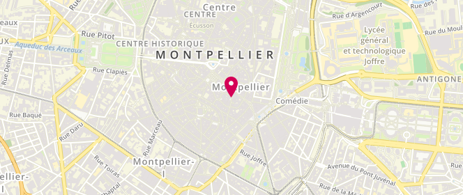 Plan de Fursac, 5 Rue de l'Argenterie, 34000 Montpellier