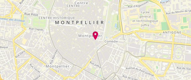 Plan de Klub femme Montpellier, 2 Pass. Bruyas, 34000 Montpellier