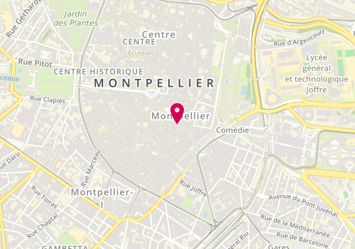 Plan de Petit Bateau, 20 Rue de la Loge, 34000 Montpellier