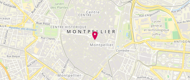 Plan de Billabong, 3 Rue de l'Aiguillerie, 34000 Montpellier