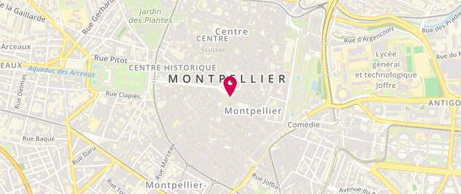 Plan de Armand Thiery, 5 Rue de la Loge, 34000 Montpellier