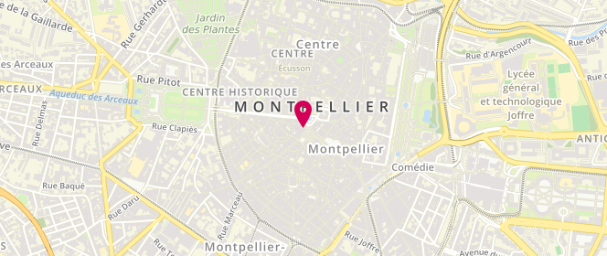 Plan de Café Coton, 5 place Martyrs de la Résistance, 34000 Montpellier