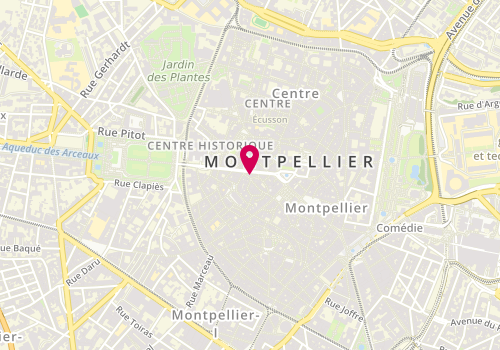 Plan de ZAPA Montpellier, 18 Rue Foch, 34000 Montpellier